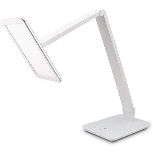 FEINTECH LTL00100 A, LED-SKRIVBORDSLAMPA, 10 WATT, VIT, 37 X 15 X 4