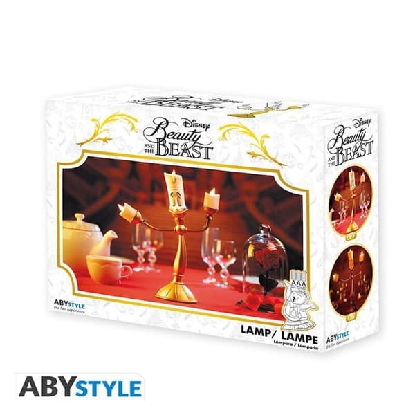 Beauty and the Beast lampa - Ljus