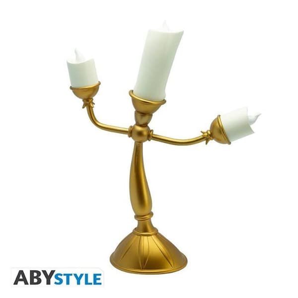 Beauty and the Beast lampa - Ljus