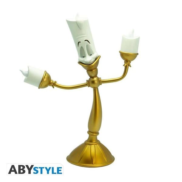 Beauty and the Beast lampa - Ljus
