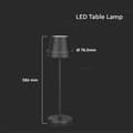 Miniatyrbild 3 av 4: V-tac bordslampa - 7652