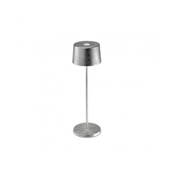 ZAFFERANO Olivia PRO Sänglampa Silver