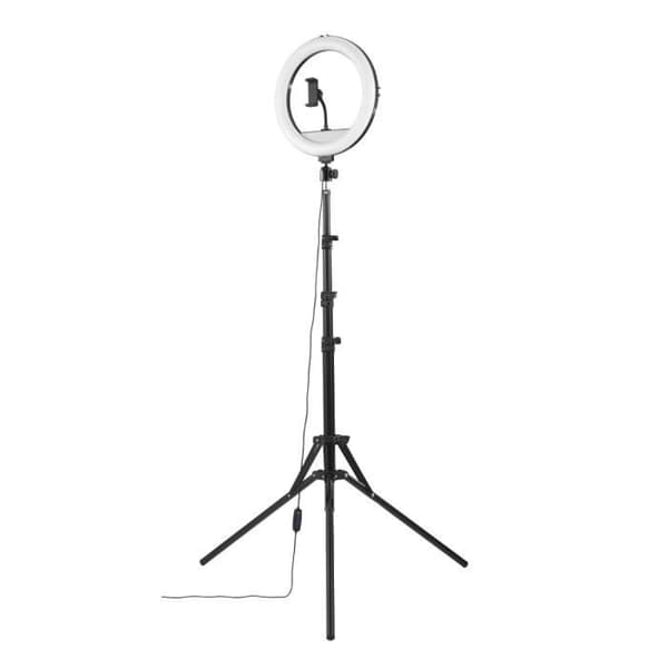LED RINGLAMPA ''SPOTLIGHT STEADY 120 II'', PR SMARTPH., TREP., 12