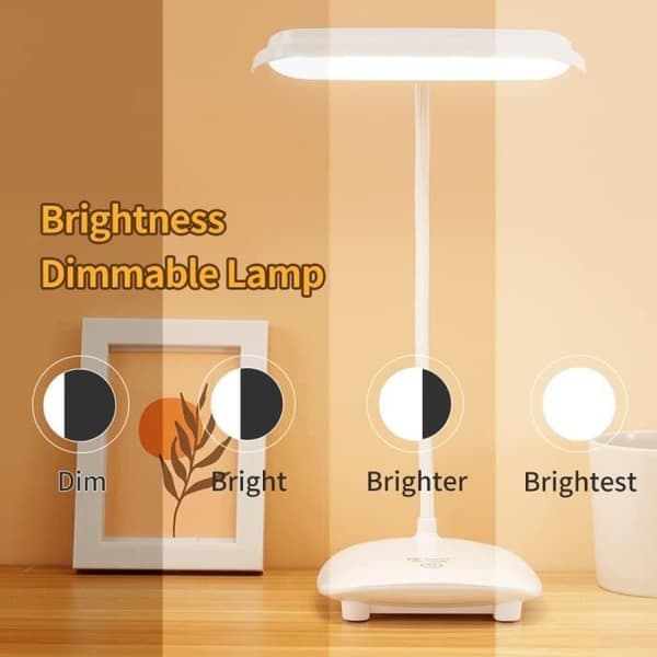 Kontorslampa LED - Ospecificerad - Uppladdningsbar USB - 40 LED - 3 temperaturer - Minne