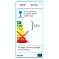 Miniatyrbild 4 av 4: Bärbar lampa - Kartell - Batteri - LED uppladdningsbar - Krom och transparent - H22cm