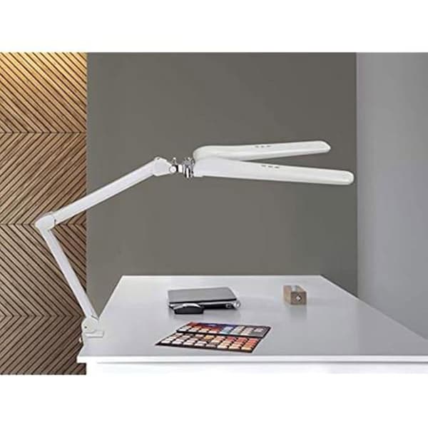 LED-klämmlampa - MAUL - MAULcraft duo - Justerbar ljusstyrka - 6.500 Kelvin - Flexibel