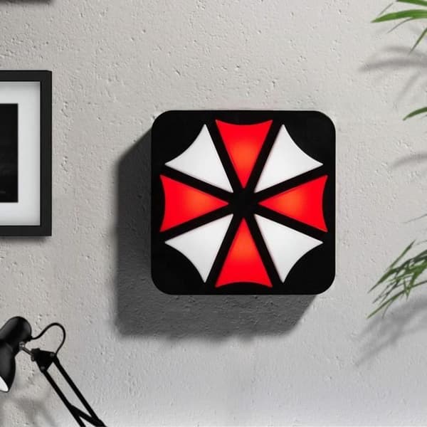 Lampe 3D Resident Evil Logo - - - Grupo Erik