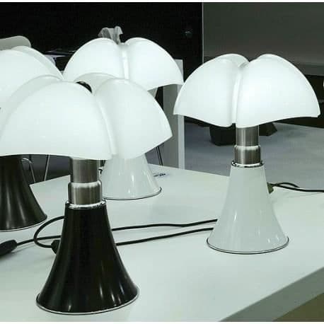 PIPISTRELLO MINI lampa - Svart - H35 cm