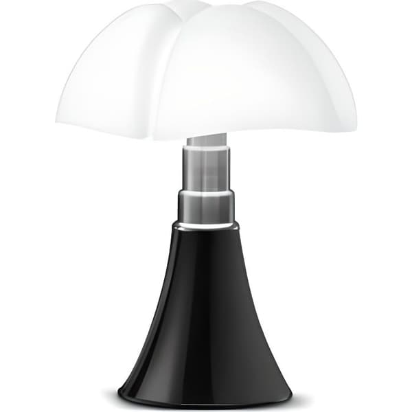 PIPISTRELLO MINI lampa - Svart - H35 cm