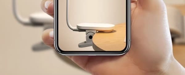 Philips genopladelig skrivebordslampe med øjenbeskyttelse, bogreol til studieboliger, artefaktclips