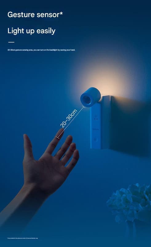 Philips LED-sänglampa, uppladdningsbar läsvägglampa, Coolxuan multifunktionslampa