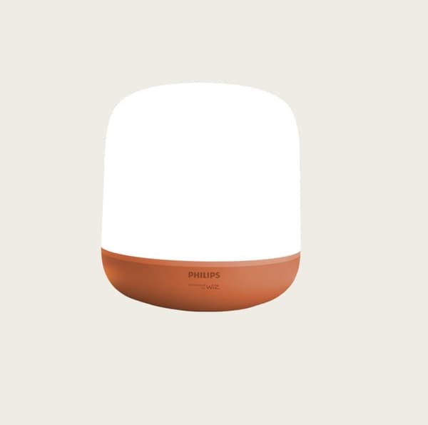 Philips Wiz sänglampa, kreativ smart bordslampa för sovrummet som förändrar färg och stämning,