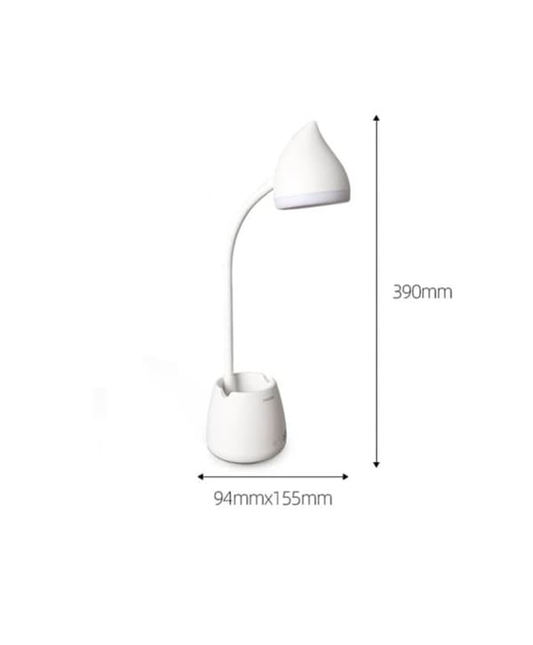Philips Skrivebordslampe LED Øjenbeskyttelse Speciel Studerende Sovesal Studie Lektielampe Genopladelig Sengelampe