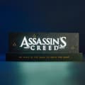 Miniatyrbild 2 av 4: Assassin's Creed Logotyp LED-lampa 22 cm - Neamedia Icons Lghtac - Svart - Inomhus