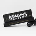 Miniatyrbild 1 av 4: Assassin's Creed Logotyp LED-lampa 22 cm - Neamedia Icons Lghtac - Svart - Inomhus