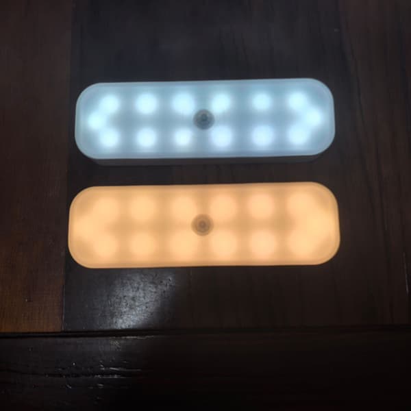 INF Smart bevægelsessensor natlampe - Hvid, 13,5 cm