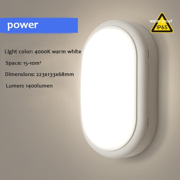 Philips LED-vägglampa utomhus vattentät vägglampa balkong badrum badrumstrappa entrélampa