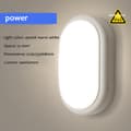 Miniatyrbild 4 av 5: Philips LED-vägglampa utomhus vattentät vägglampa balkong badrum badrumstrappa entrélampa