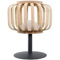 Miniatyrbillede 3 af 4: Ledningsfri bordlampe - LUMISKY - STANDY MINI BAMBOO - H25 cm - Naturlig bambus - Varm hvid og hvid LED