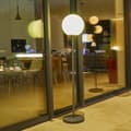 Miniatyrbild 4 av 4: Lysande golvlampa - LUMISKY - LUNY TALL - H150 cm - Metallfot med skandinavisk design - Varmvit och dimbar vit LED