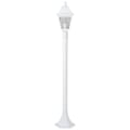 Pikkukuva 1 / 6: Ulkokäyttöön tarkoitettu lattiavalaisin - BRILLIANT - NISSIE - Valkoinen - Metalli/Lasi - 1xE27 60W - IP44