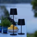 Miniatyrbild 3 av 6: KAAMI BRILLIANT LED-bordslampa - Svart - Utomhus - 2W - IP44 - Metall och plast