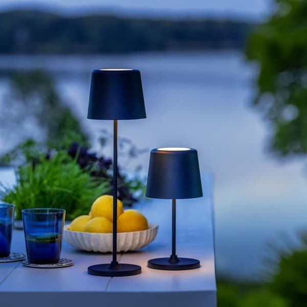 KAAMI BRILLIANT LED-bordslampa - Svart - Utomhus - 2W - IP44 - Metall och plast