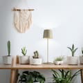 Miniatyrbild 5 av 6: KAAMI BRILLIANT LED-bordslampa - Metall och plast - Cappuccino - 2W - IP44