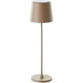 Miniatyrbild 1 av 6: KAAMI BRILLIANT LED-bordslampa - Metall och plast - Cappuccino - 2W - IP44
