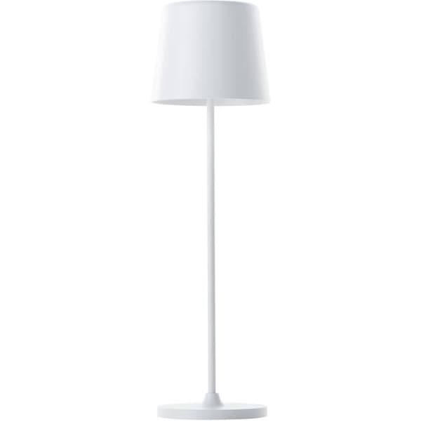 KAAMI BRILLIANT LED-pöytävalaisin - 2W - IP44 - Metallia ja muovia - Mattavalkoinen