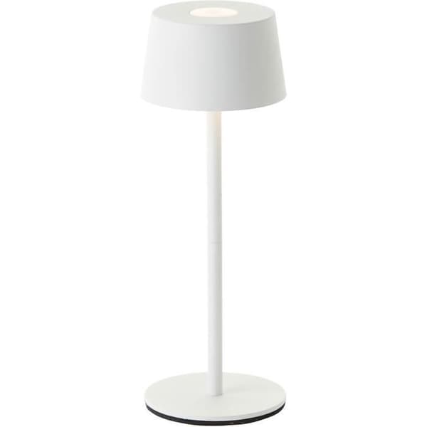 Bordslampa - BRILLANT - JONA - LED 2W - Metall - IP44 - Vit