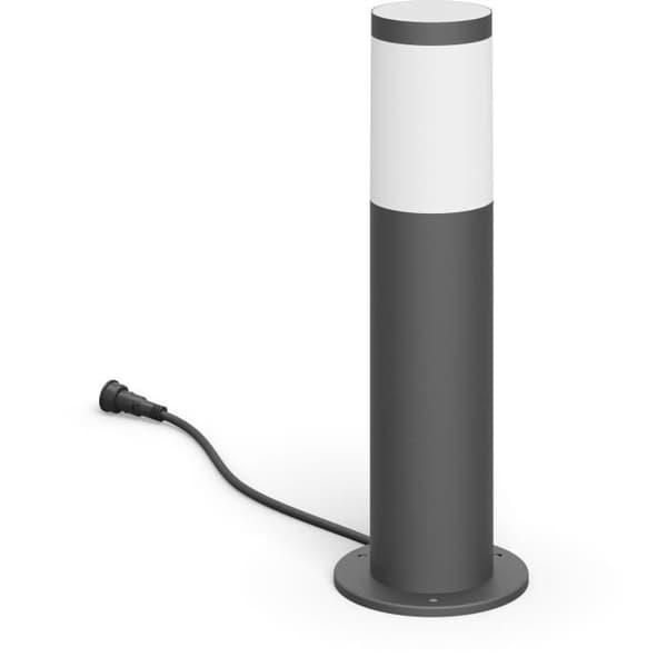 PHILIPS Utrecht utomhuspollare, lågspänning 6W, 2700K - Antracit