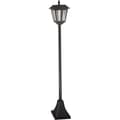 Pikkukuva 1 / 4: Aurinkokennovalaisinpylväs - SMART GARDEN - Metro - 20 lumenia - musta - 130 x 18 cm