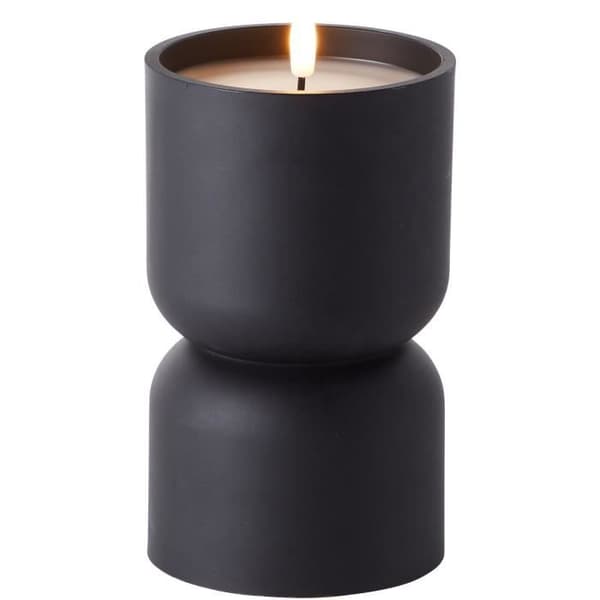Udendørs bordlampe - BRILLIANT - LOVERE - Stearinlysform - Plastik - 3 W - Sort