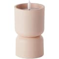 Pikkukuva 1 / 6: Ulkokäyttöön tarkoitettu pöytävalaisin - BRILLIANT - LOVERE - Kynttilänmuotoinen - Muovi - 3 W - Beige ja vaaleanruskea