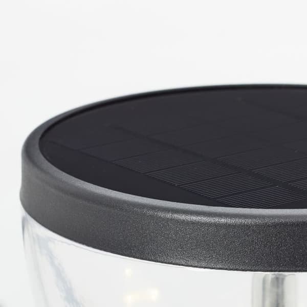 Utomhuspollare - BRILLIANT - TULIP - LED och solcell - Rörelsedetektor - Rostfritt stål och plast - 4 W - Svart