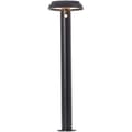 Miniatyrbild 2 av 5: Utomhuspollare - BRILLIANT - ALVERO - LED och solcell - Rörelsedetektor - Metall och plast - 4 W - Svart