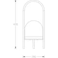 Miniatyrbild 2 av 2: GALIX 200 lumen H43 cm USB-laddningsbar batterilampa