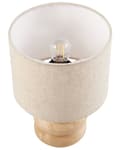 Miniatyrbilde 5 av 10: Bordlampe Lysebrun Beige Mangotre Lin Bomull 30 cm 1 lyskilde Moderne design Belysning Dekor