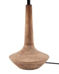 Miniatyrbilde 7 av 10: Bordlampe Mørkebrun Beige Mangotre Lin Bomull 54 cm 1 lyskilde Håndlaget Moderne design Belysning Dekor