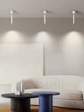Miniatyrbild 3 av 5: Philips smal LED-spotlight för vardagsrum, utanpåliggande vägg, restaurangtak, atmosfär, butik, kommersiell, 6W, 4000K