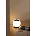 Miniatyrbild 3 av 4: Slät svart bordslampa MOY med strömbrytare 40065