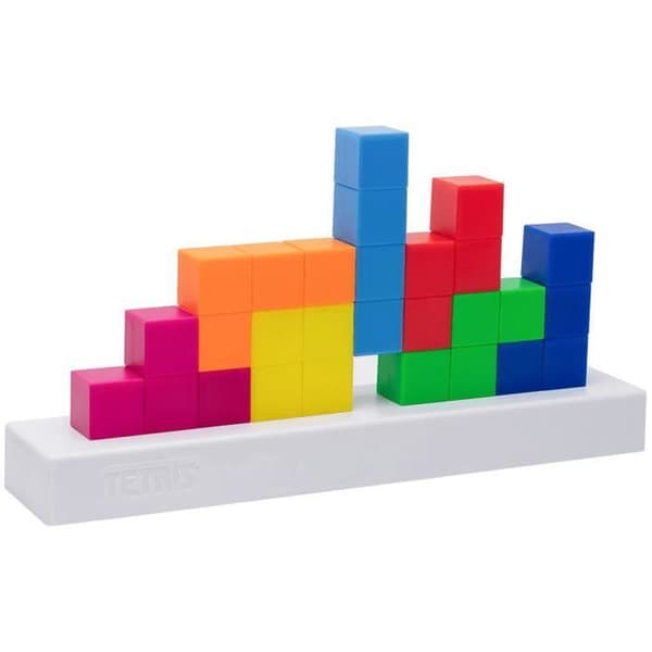 Sänglampa - TETRIS - Ikoner - Flerfärgad - Plast - 80 glödlampor krävs