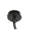 Miniatyrbild 4 av 4: Taklampa DKD Home Decor Svart Metall Brun 220 V 50 W (25 x 25 x 43 cm)