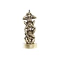 Miniatyrbild 3 av 4: Bordslampa DKD Home Decor Gyllene Vit Kolonial 220 V 50 W Apa (30 x 30 x 61 cm)