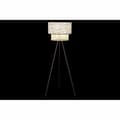 Miniatyrbild 2 av 3: Golvlampa DKD Home Decor Naturell Svart Metall Palmer Polyester Kolonial (60 x 60 x 129 cm)