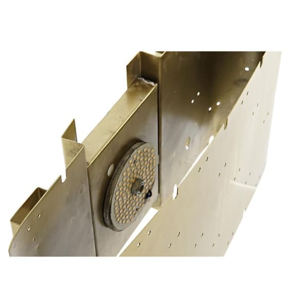 Vägglampa DKD Home Decor Gyllene Metall Modern (39 x 11,5 x 20,5 cm)