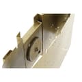 Miniatyrbild 3 av 4: Vägglampa DKD Home Decor Gyllene Metall Modern (39 x 11,5 x 20,5 cm)