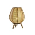 Miniatyrbild 2 av 6: Bordslampa DKD Home Decor Brun Rattan 50 W (29 x 29 x 40 cm)