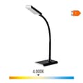 Miniatyrbild 2 av 5: Skrivbordslampa EDM 30117 Svart polypropen 7 W 400 lm 9 x 13 x 33 cm Flexo/skrivbordslampa